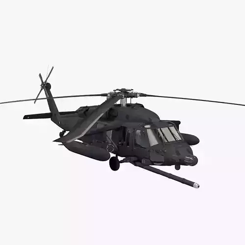 UH-60 Blackhawk SOAR 3D model