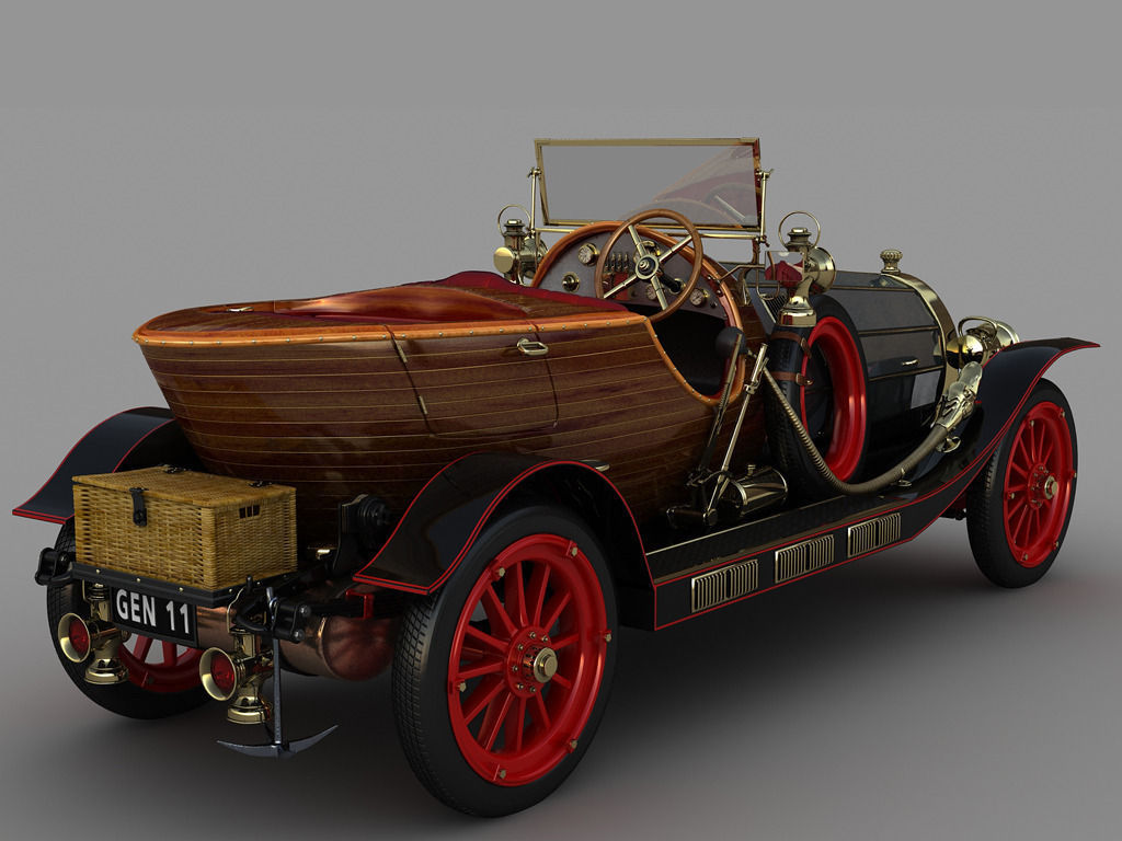 Chitty Chitty Bang Bang 3D model_3