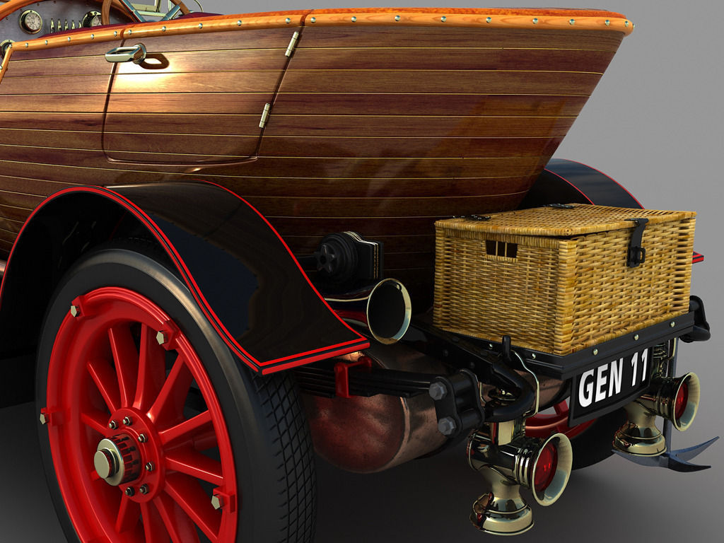 Chitty Chitty Bang Bang 3D model_6