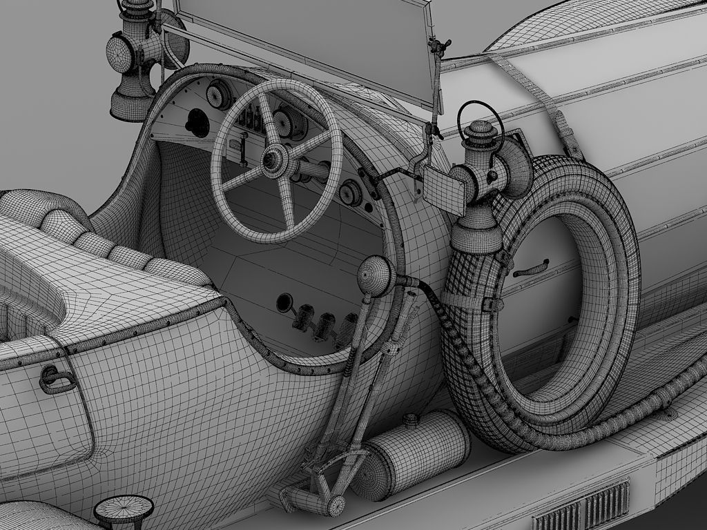 Chitty Chitty Bang Bang 3D model_9