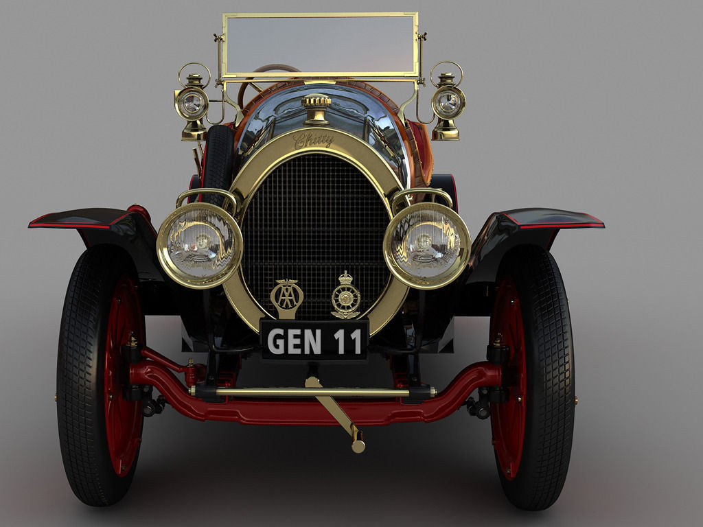 Chitty Chitty Bang Bang 3D model_2