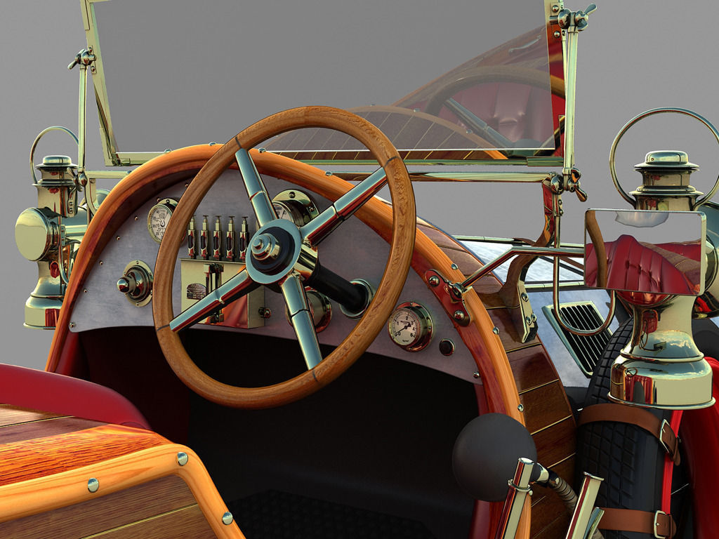 Chitty Chitty Bang Bang 3D model_5