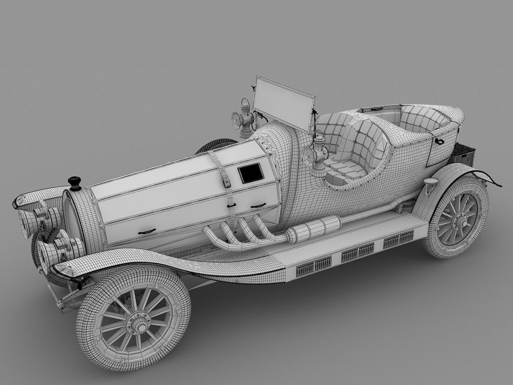 Chitty Chitty Bang Bang 3D model_8
