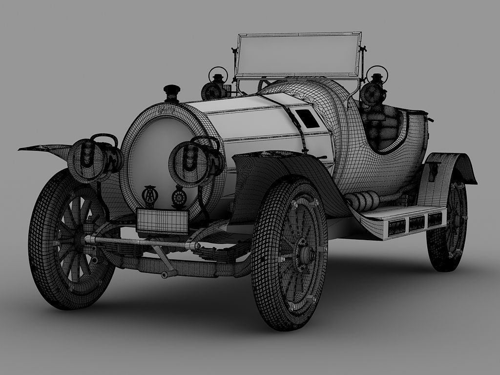 Chitty Chitty Bang Bang 3D model_11