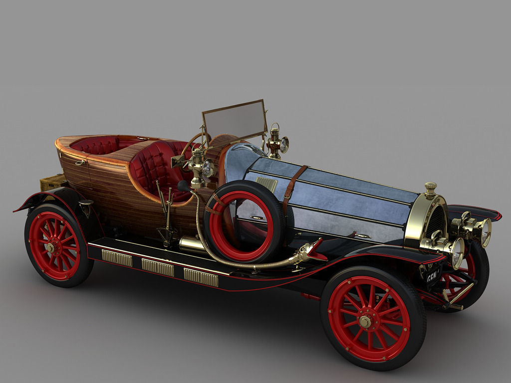Chitty Chitty Bang Bang 3D model_4