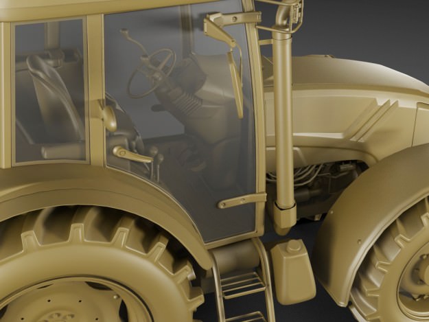 Claas Axos Tractor 3D model_20