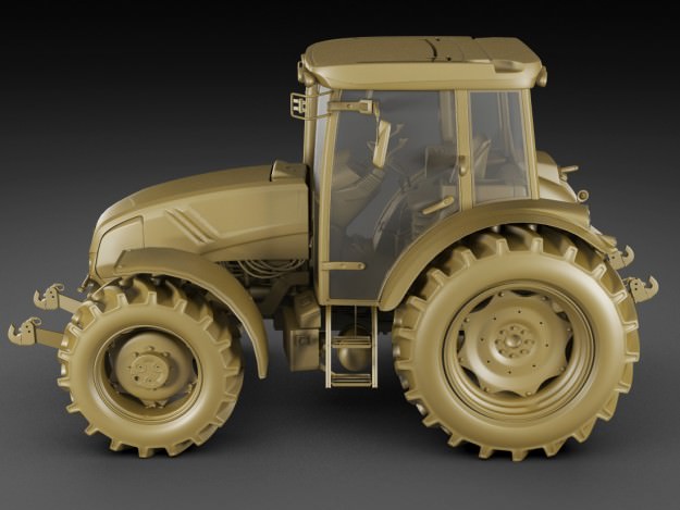 Claas Axos Tractor 3D model_17