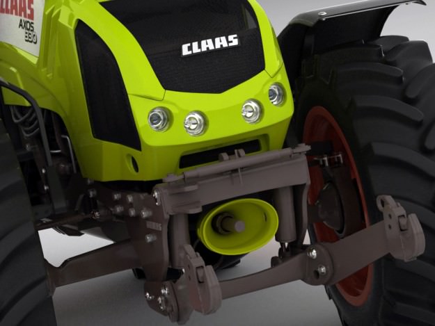 Claas Axos Tractor 3D model_3