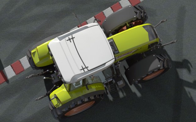 Claas Axos Tractor 3D model_14