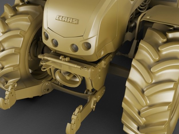 Claas Axos Tractor 3D model_18