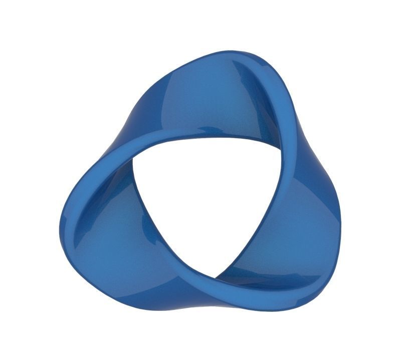 Mobius Shape 3D print model_10