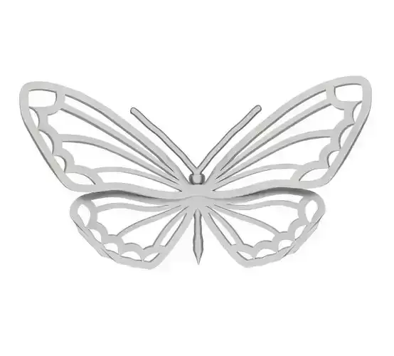 Butterfly - silver