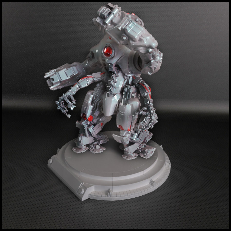 Lordic robot 3D model_1