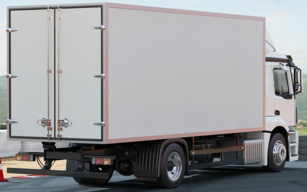 Mercedes Antos rigid truck 3D model_13