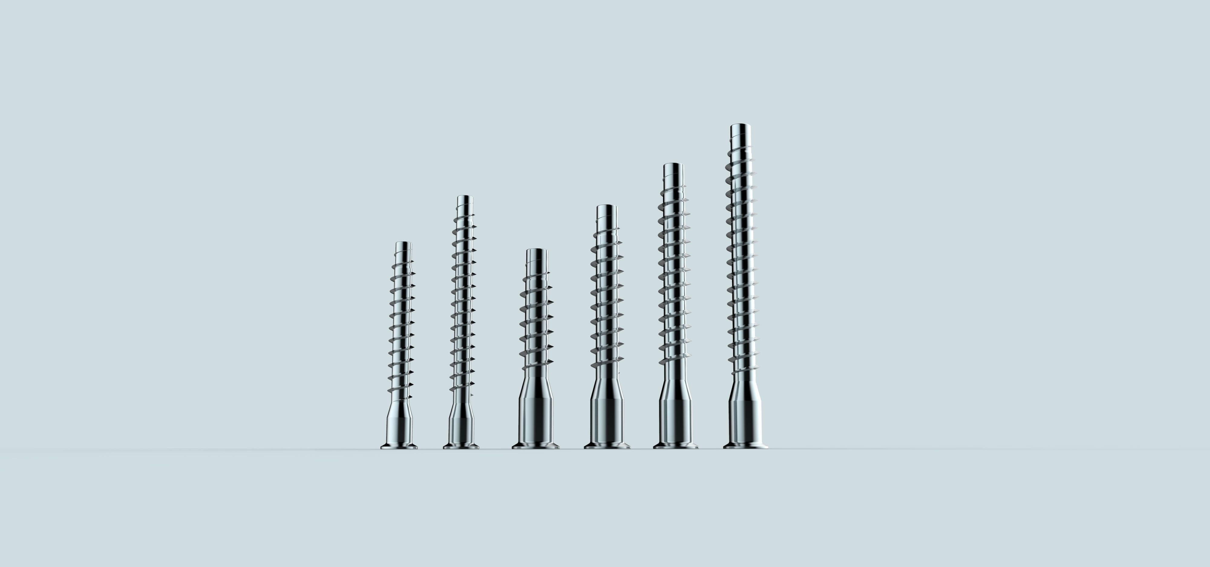 Confirmats for assembling furniture 3D model_1