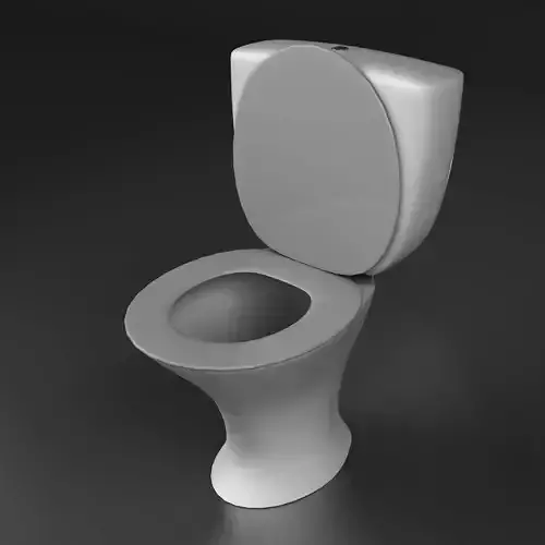 Toilet - 3D model