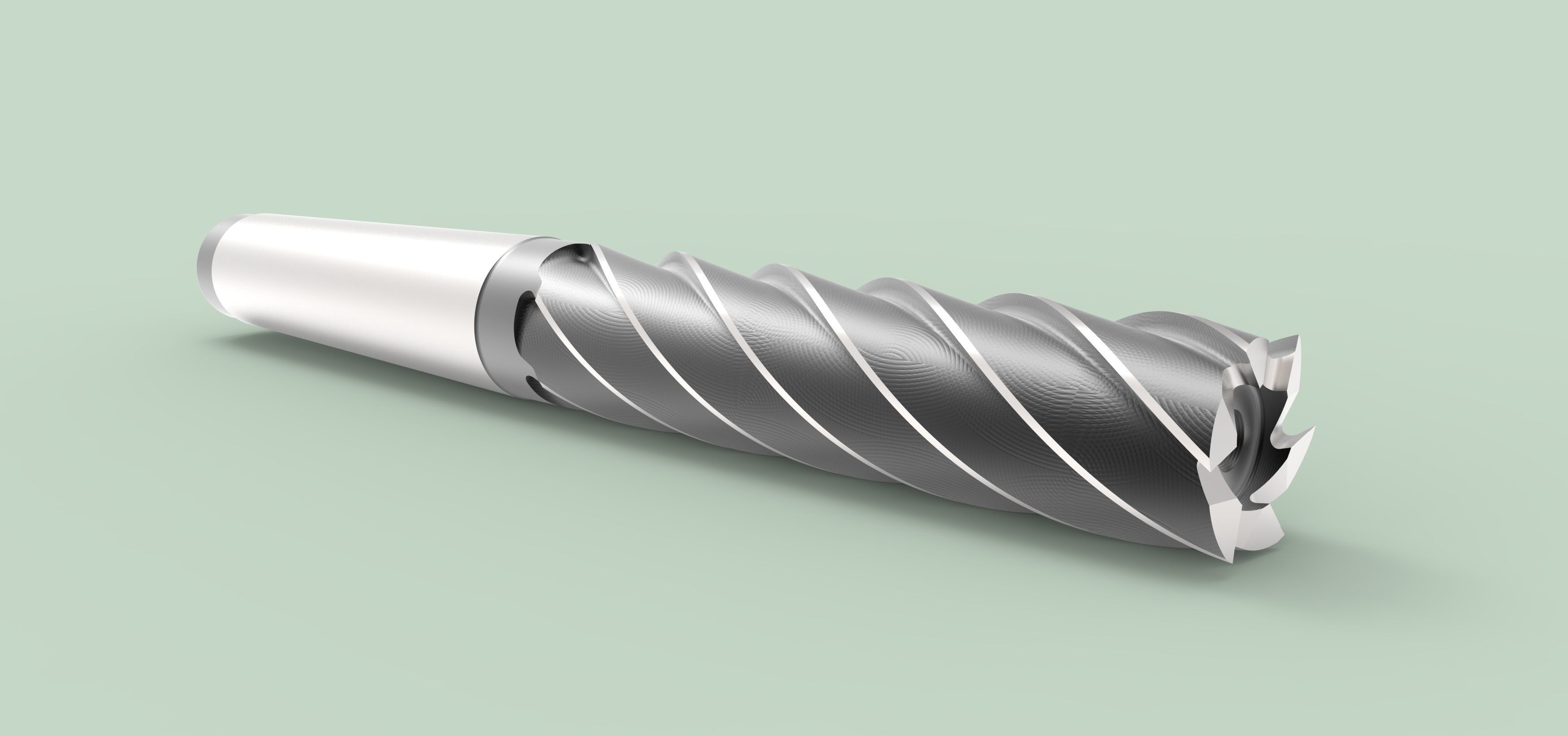 Milling cutter d32 3D model_4