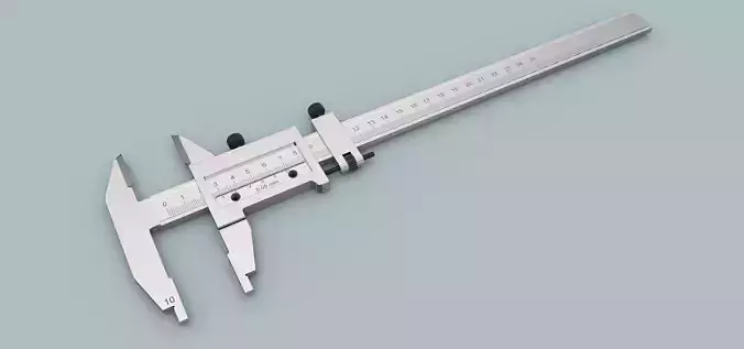 Vernier caliper 3D model