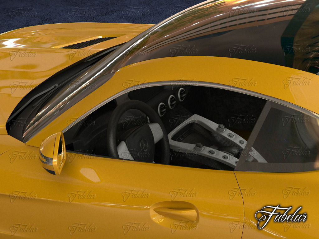 Mercedes AMG GT std mat 3D model_10