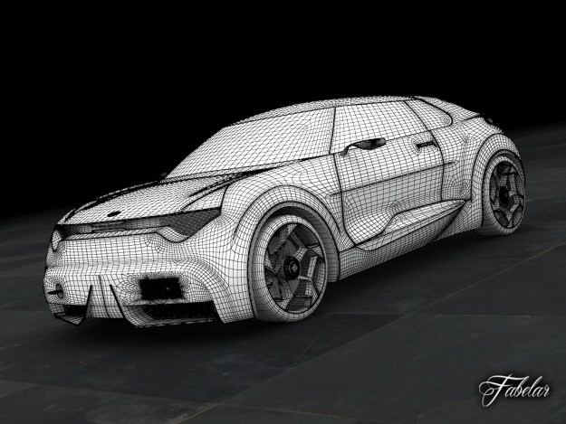 KIA Provo concept 3D model_9