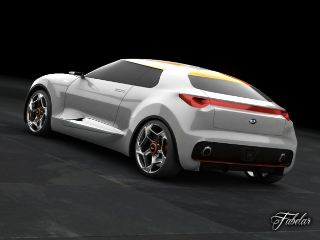 KIA Provo concept 3D model_1
