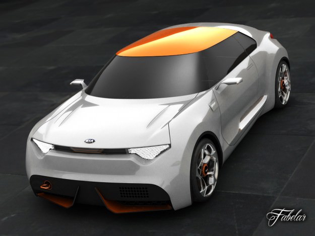 KIA Provo concept 3D model_2