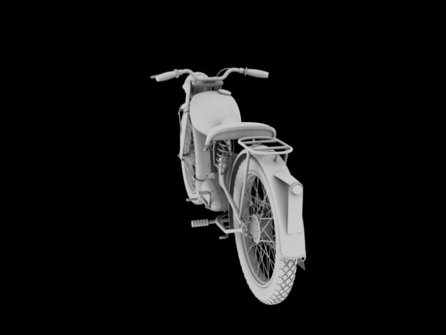 DKW RT125 1950 3D model_8