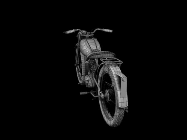 DKW RT125 1950 3D model_16
