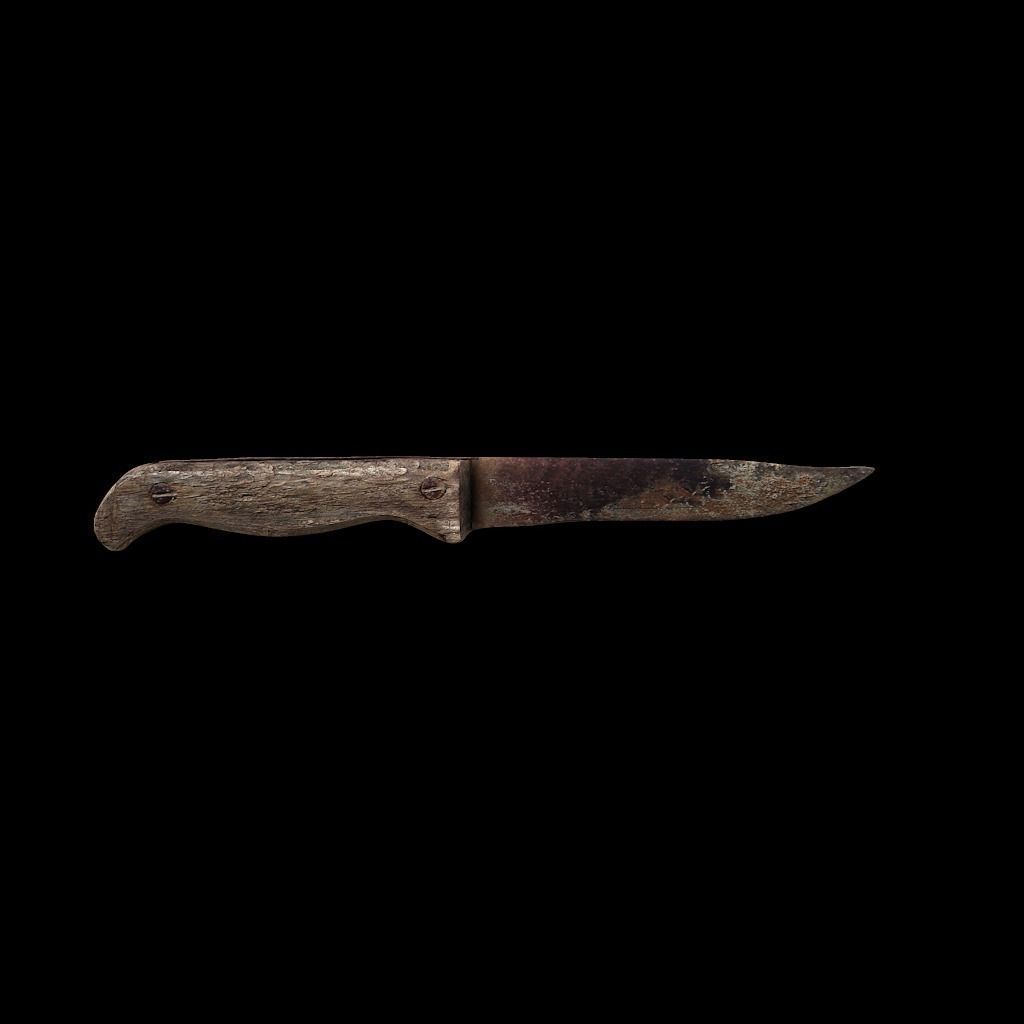 OldKnife last of us knife Low-poly 3D model_0