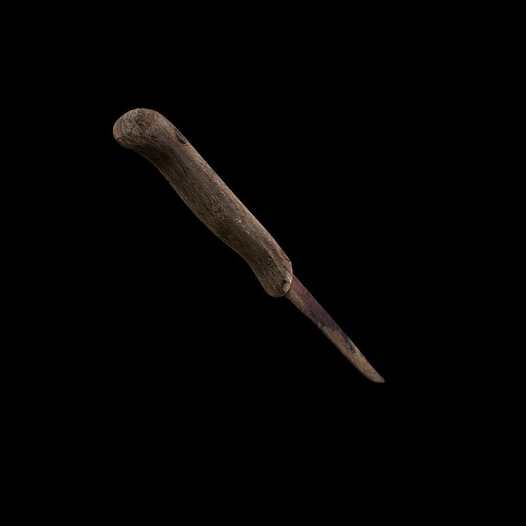 OldKnife last of us knife Low-poly 3D model_3