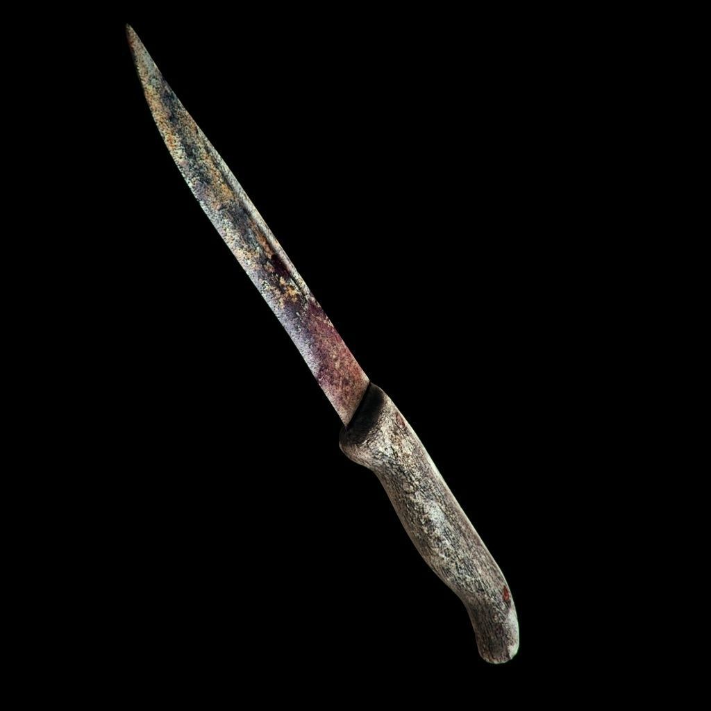 OldKnife last of us knife Low-poly 3D model_6