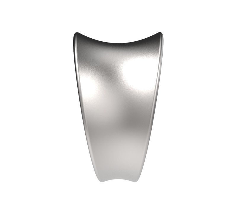 Tapering Concave Band 3D print model_4