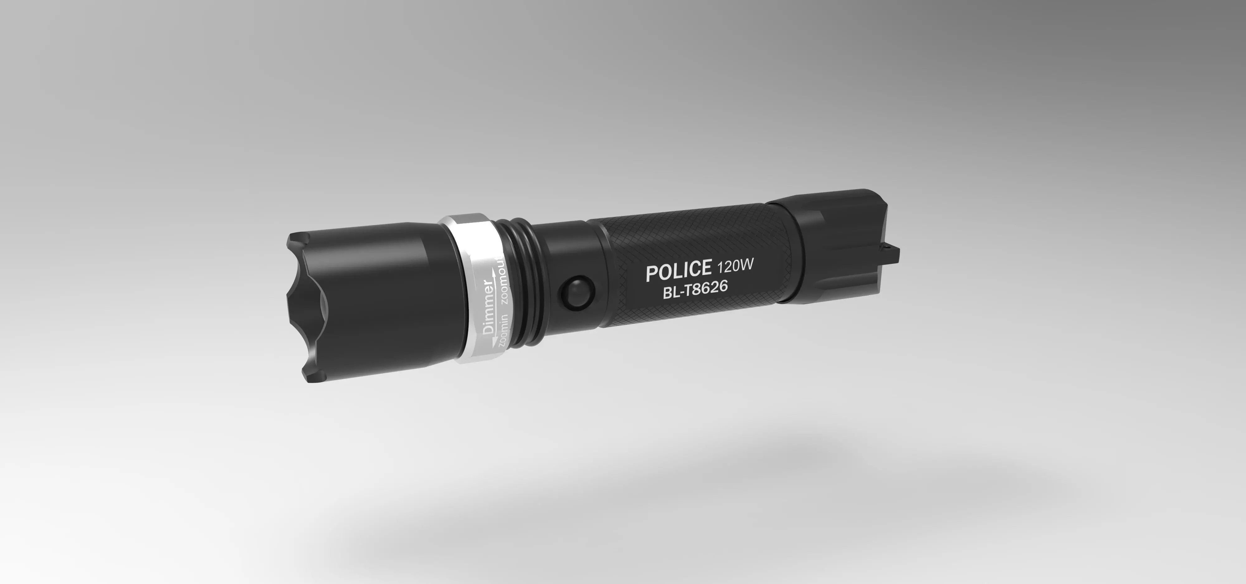 Flashlight 3D model_0