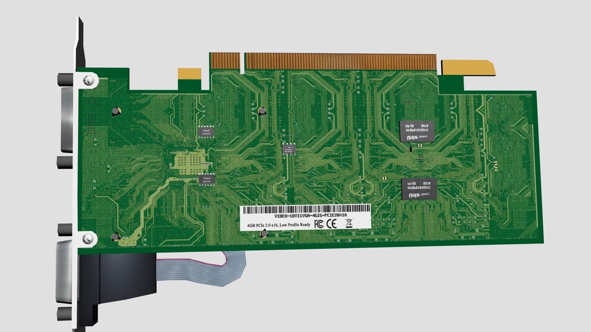 Video Graphics Card Model 3D model_5