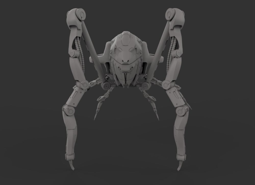 Inmate nurse robot 3D model_6
