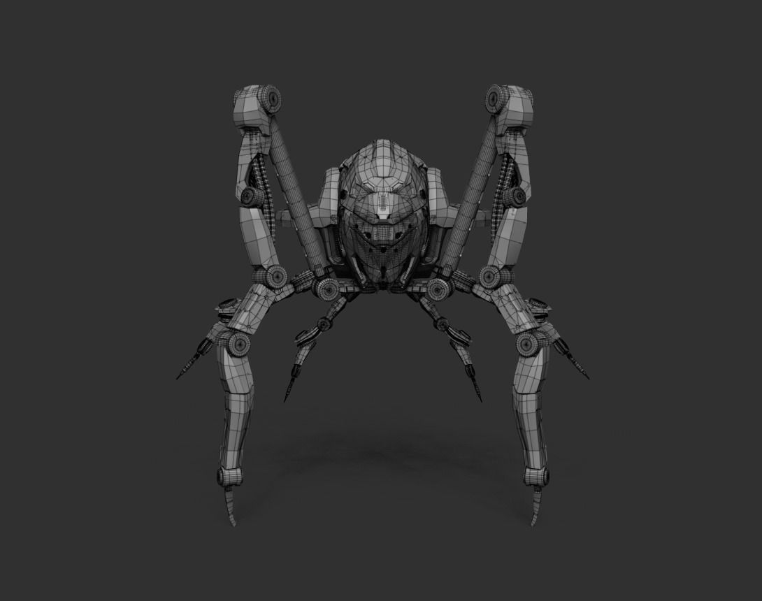 Inmate nurse robot 3D model_4
