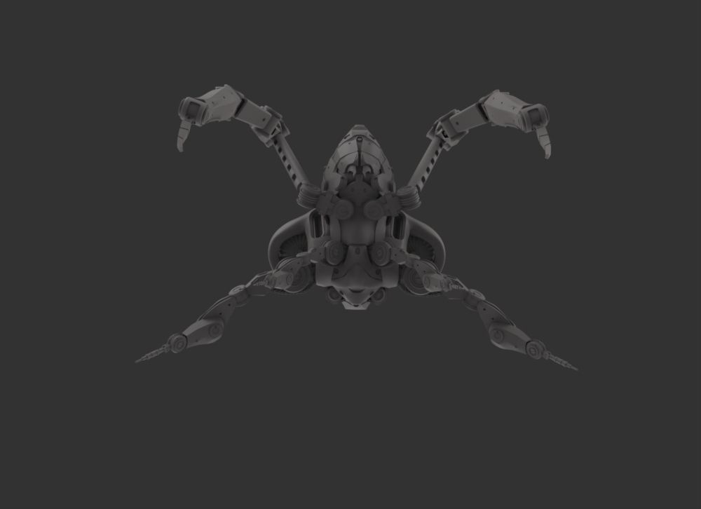 Inmate nurse robot 3D model_9