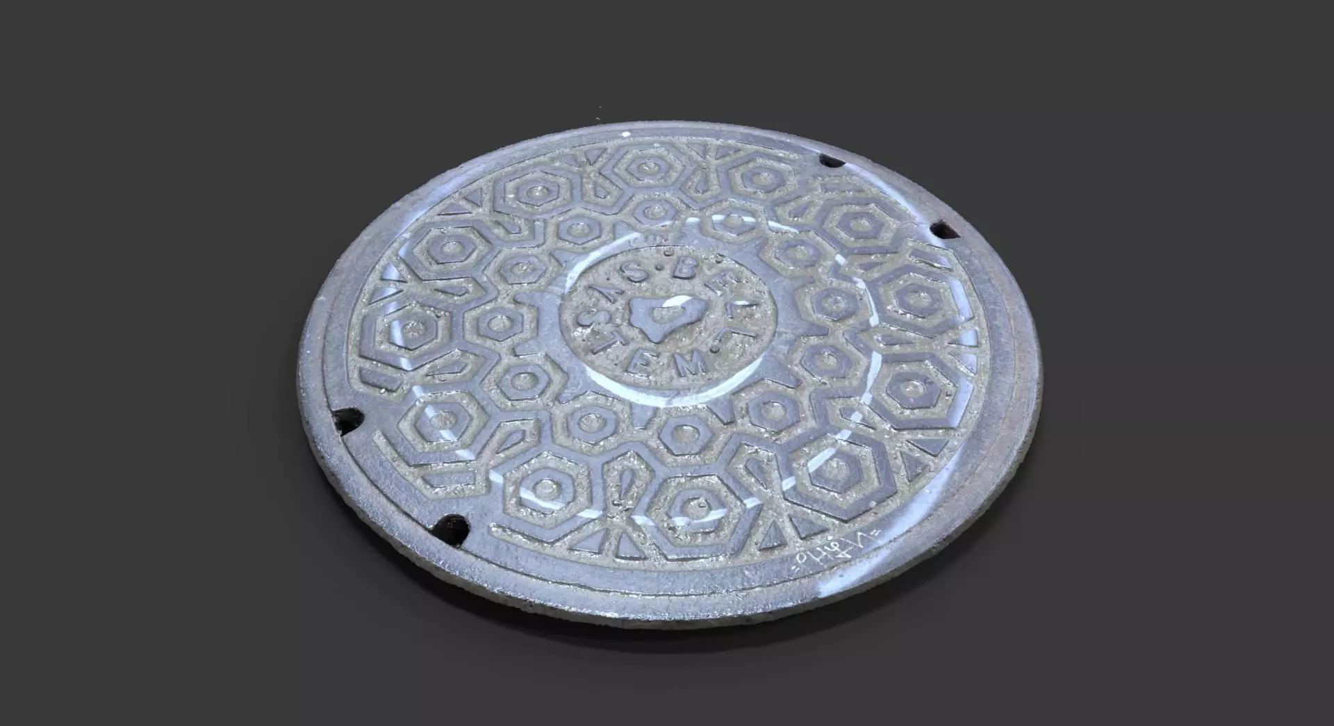 Bell System Utility Cover 3D model_0