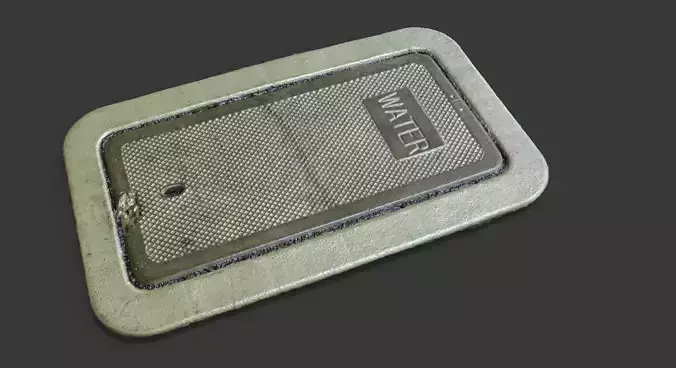 Concrete Water Utility Cover