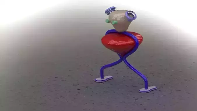 Puppet humanoid robot Free 3D print model