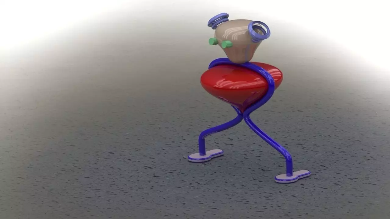 Puppet humanoid robot Free 3D print model_0