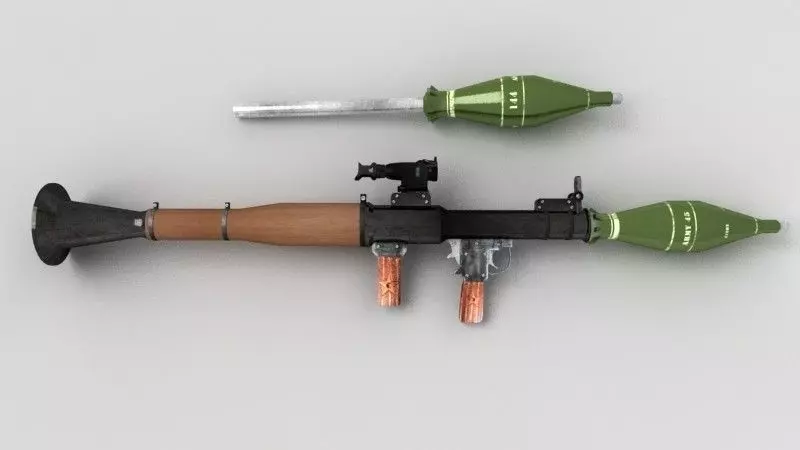 Rpg-7 Rocket launcher 3D model | CGTrader