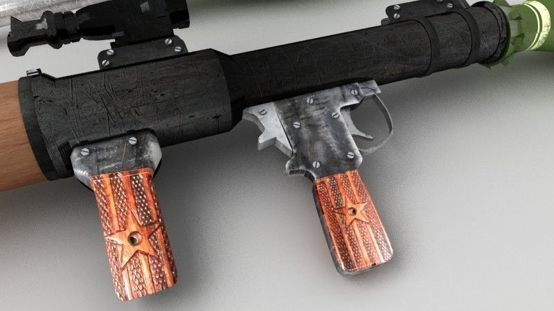 Rpg-7 Rocket launcher 3D model | CGTrader