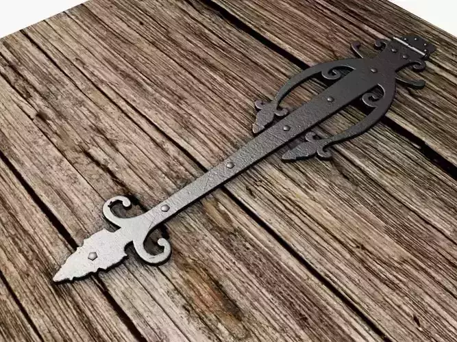 Old Door Hinge