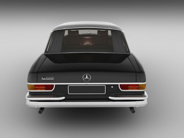 Mercedes 600 W100 Pullman 3D model_13