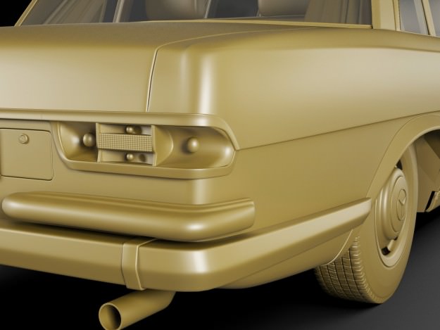 Mercedes 600 W100 Pullman 3D model_21