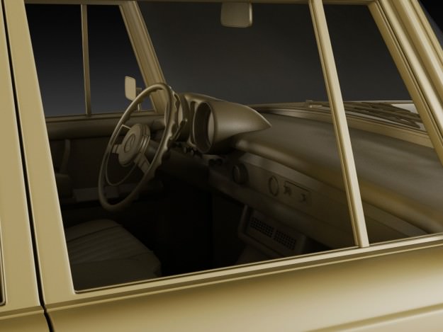 Mercedes 600 W100 Pullman 3D model_22