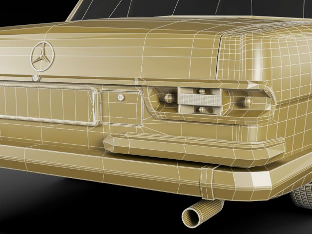 Mercedes 600 W100 Pullman 3D model_28