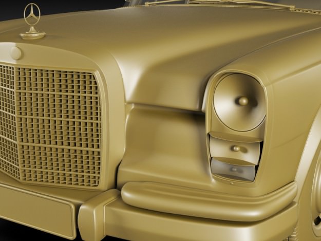 Mercedes 600 W100 Pullman 3D model_17