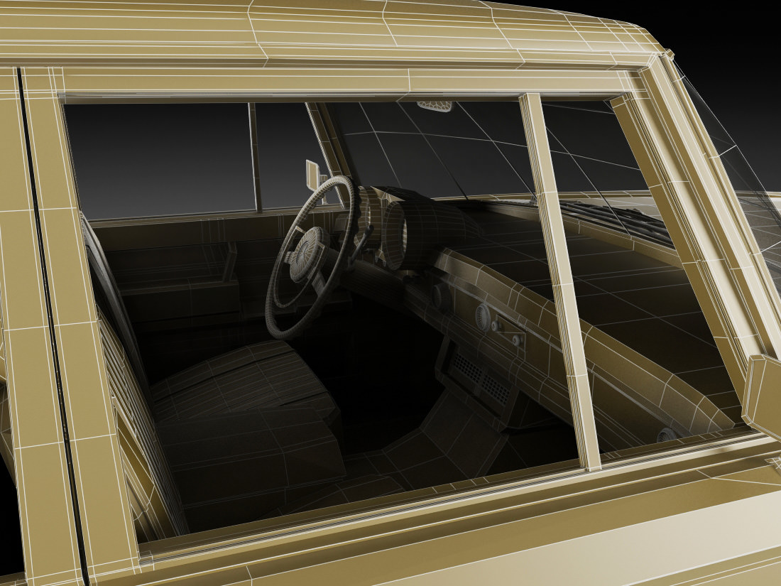 Mercedes 600 W100 Pullman 3D model_29